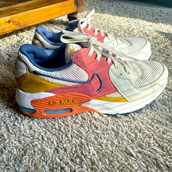 Nike Blue and Orange Sneakers - Picture 1 of 5